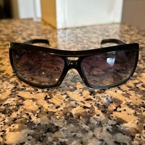 Electric Bam Margera vintage sunglasses with Swarovski crystals.